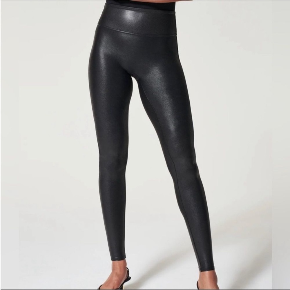Spanx Faux Leather Leggings